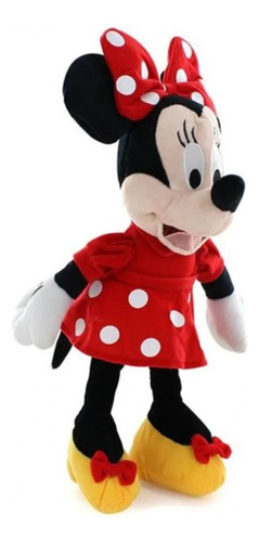 Pelúcia Minnie Mouse Disney 33cm Com Som Multikids