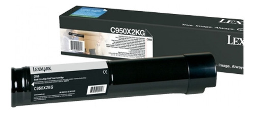 C950x2kg Toner Negro Para Impresora  Lexmark C950de