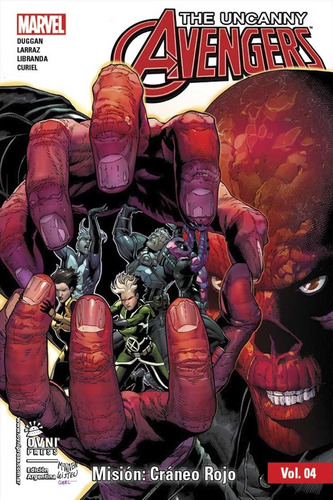 Uncanny Avengers 4 Misión Craneo Rojo - Duggan - Ovni Press