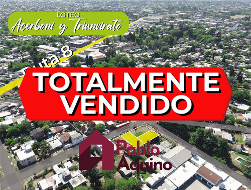 Vendido - Terreno/lote A 100 Mts De Ruta 8 - Barrio Santa Paula Centro José C Paz