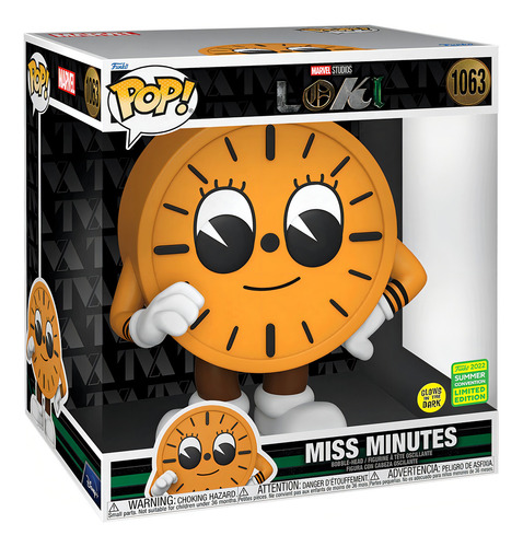 Funko Pop! #1063 - Loki: Miss Minutes (glows In The Dark)