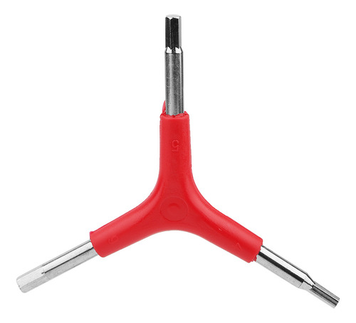 Llave Portátil, Pesada, Hexagonal Interior De Tres Vías Para