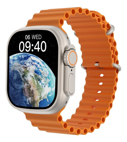 Relógio Smartwatch Hw9 Ultra Max Series 9 Amoled 2.2 49mm. Cor da caixa Preto