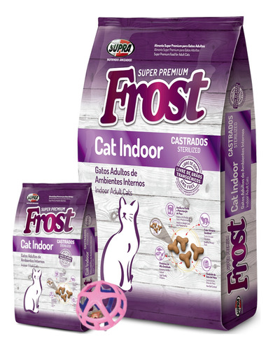 Frost Gato Cat Indoor 8,5kg + Promo -ver Foto + Envío Gratis