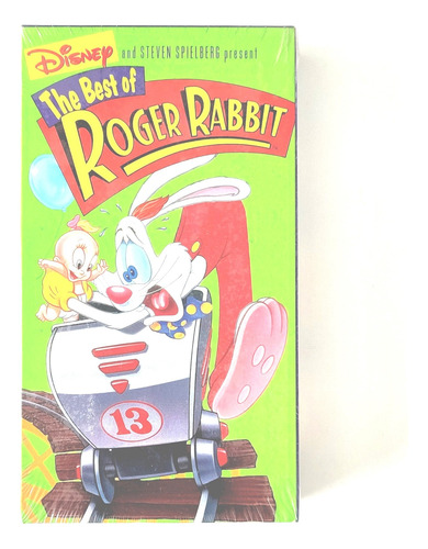Fita Vhs Nova Importada The Best Of Roger Rabbit ( 1996 )