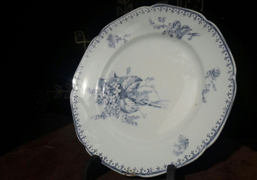 Antiguo Plato Holandes, Sellado, Sano,impecable.