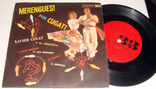 Xavier Cugat Merengues Por Cugat Simple C/tapa Kktus