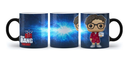 Taza Mágica Funko Leonard Hofstadter, The Big Bang Theory.