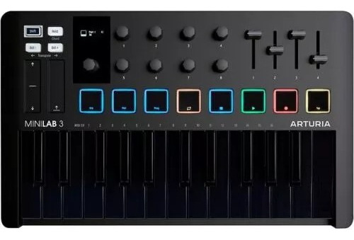 Controlador Midi Usb Arturia Minilab 3 