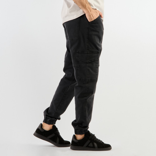 Babucha Hombre Kevingston Cargo Chester Gab Negro