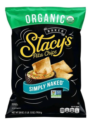 Pita Chips Orgánico 794 G Stacy's