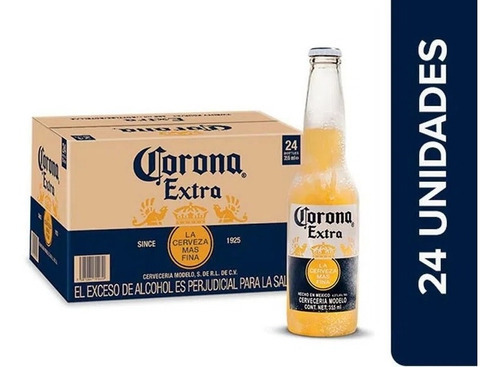 Cerveza Coronita X 24 Botella 210 Ml