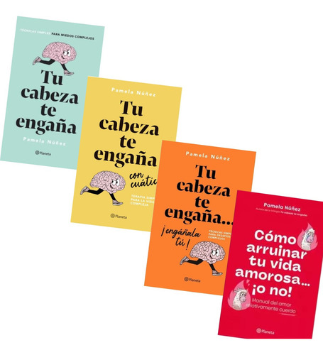 Pack Libros Pamela Núñez ( 4 Libros )