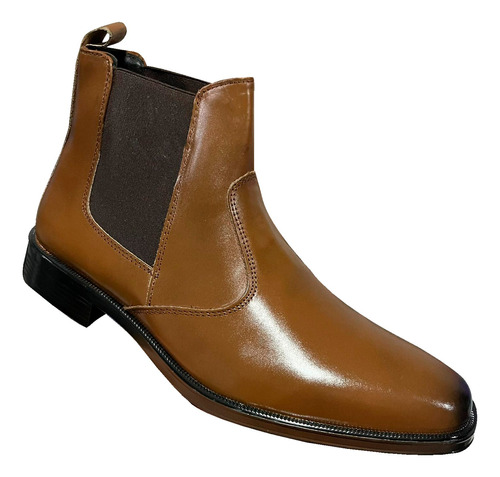 Botíen Piel Caballlero Botas Zanthy Shoes Modelo 917