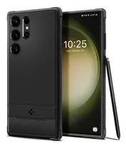 Comprar Funda Spigen compatible para Galaxy S23 Ultra 6.8 Rugged Armor Color Negro