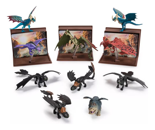 Como Entrenar A Tu Dragon Mini Dragon Figura Libro Sorpresa