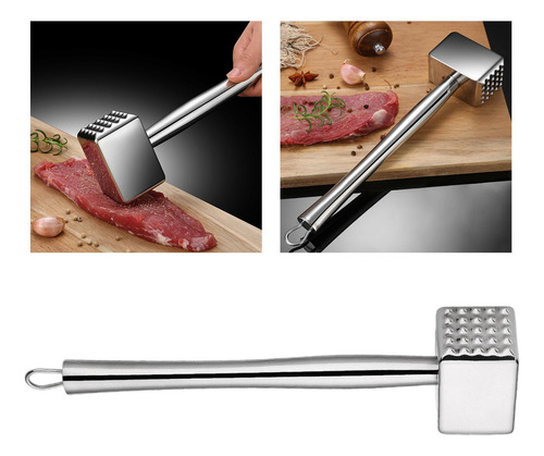Martillo De Carne, Mazo Y Alisador De Carne De Doble Cara