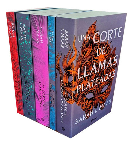 5 Libros Saga Acotar Corte De Rosas Y Espinas  Maa Oiuuuys