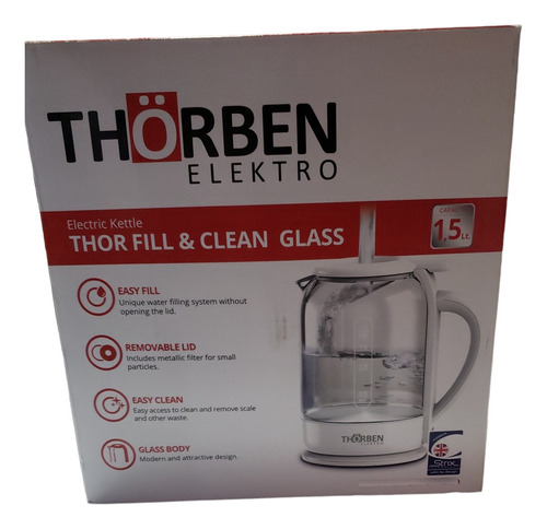 Hervidor Eléctrico Thorben 1.5l