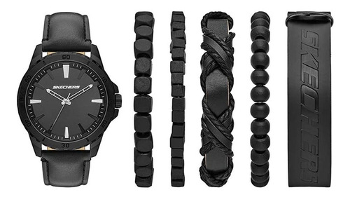 Reloj Hombre Skechers Sr9022 Cuarzo Pulso Negro Just Watches