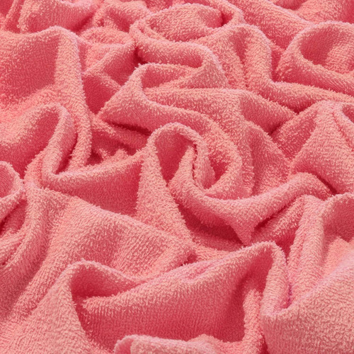 Tecido Felpudo Atoalhado Dohler 100% Algodão Rosa
