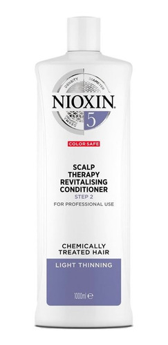 Acondicionador Nioxin System Nº5 1 Lt Profesional Profesiona