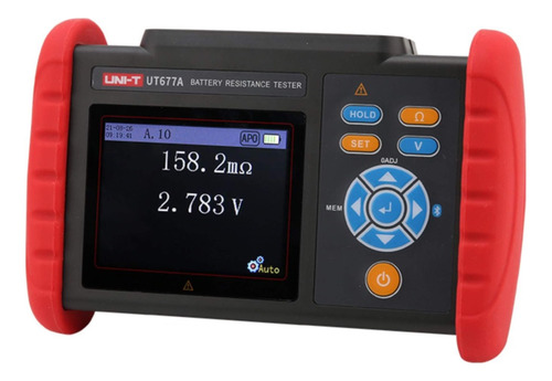 Uni-t Medidor De Resistencia Interna De Batería Ut677a