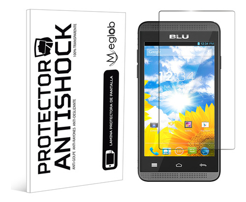 Protector Mica Pantalla Para Blu Dash Music 4.0