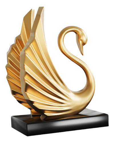 Estatuilla De Cisne Escultura Adorno De Cisne Colección De