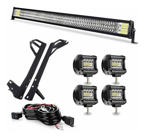 Barra De Luz Led Para Jeep Jk Terrain Vision 52 Pulgadas 711