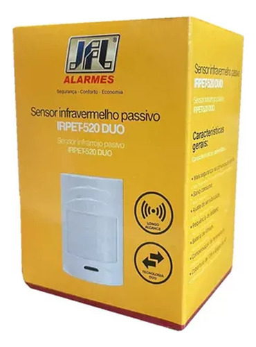 Sensor Jfl De Movimiento Pir Inalámbrico Antimascota 20kg