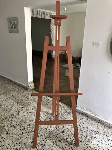 Caballete De Cedro Profesional 1.80cm Arte Pintura 
