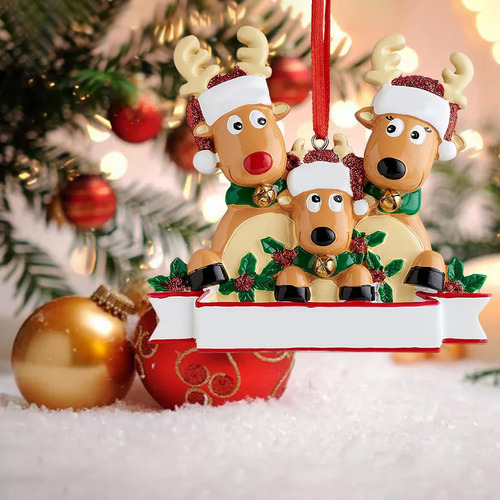 Rbol De Navidad Adornos Colgantes Chuchería Reno 3 Renos