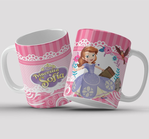 Tazas Plásticas Princesita Sofia Personalizadas