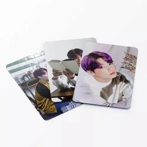Cartões Fotográficos Bts, Cartões Jungkook Lomo, 55 Folhas