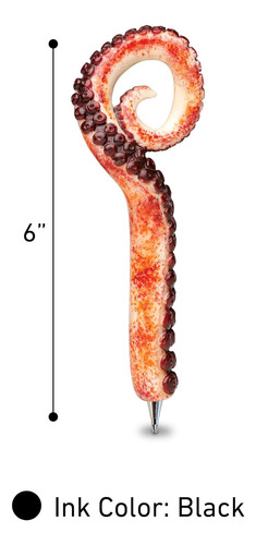 Planet Pens Pulpo Tentacle Novelty Pen - Bolígrafo Divertido