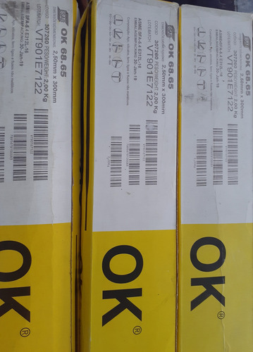 Electrodo Esab E3012-16 De2mm Y E309l Para Inoxidable 18kg Plateado (Usado)