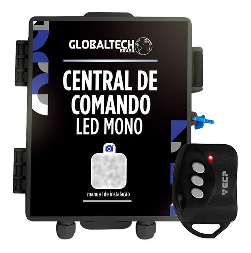 Central De Comando Led Monocromático 60w + Controle 110V/220V