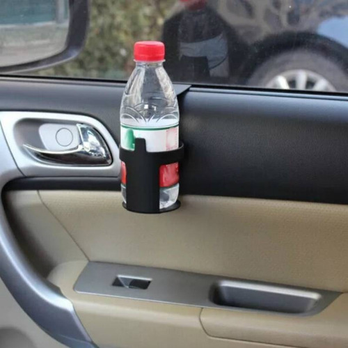 2pcs Soporte De Taza Portátil Para Puerta De Coche Y Camión