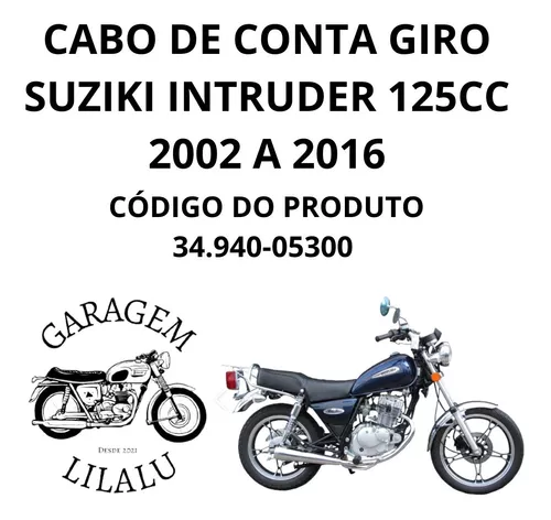 Velocímetro Suzuki Intruder 125 Gn 125