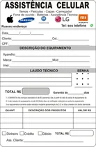Comprar Bloco Ordem De Serviço Assistência Técnica