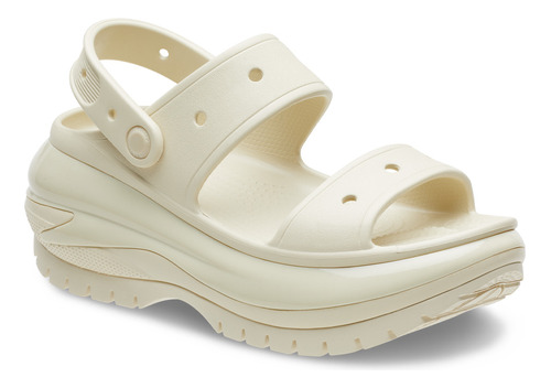 Sandalia Crocs Mega Crush Mujer Blanco