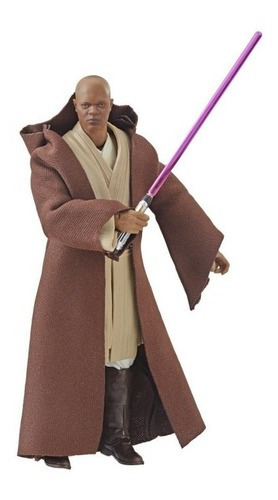 Star Wars Mace Windu Master Jedi Black Series (com Caixa)