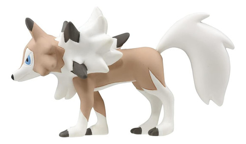 Figura De Acción Lycanroc Diurno De Takara Tomy Monster Collection Ex