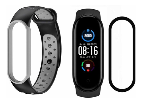 Malla Reloj Xiaomi Mi Band 6+ Film Vidrio Templado Protector