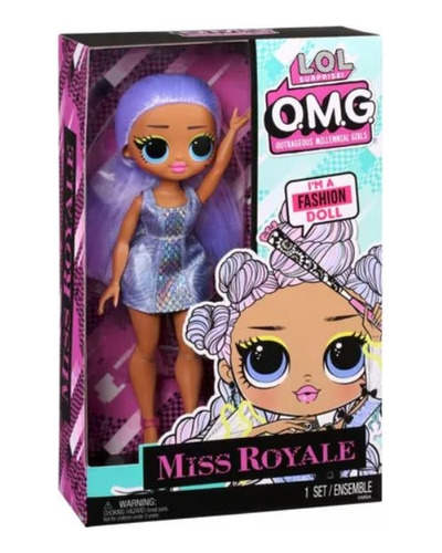 Muñeca Lol Miss Royale O.m.g Surprise! Fashion Doll 