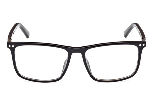 Lentes Ópticos Shiny Black Con Clip-on Timberland Tb1824h001