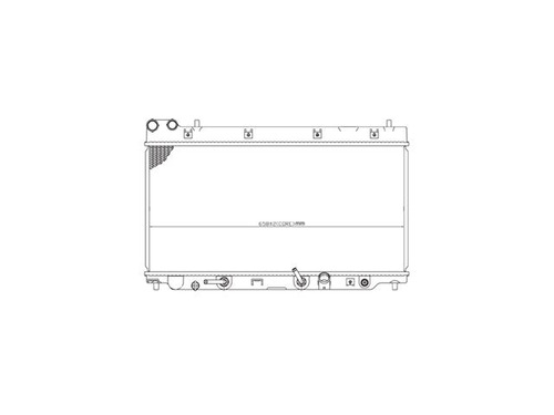 Radiador Fit 2007-2008 L4 1.5 Estandar Cdr