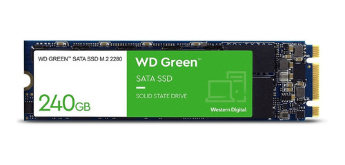 Imagen 4 de 4 de Disco sólido SSD interno Western Digital WD Green WDS240G2G0B 240GB verde