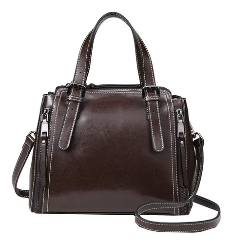 Heshe Bolsos De Hombro De Cuero Para Mujer Bolso Hobo B...